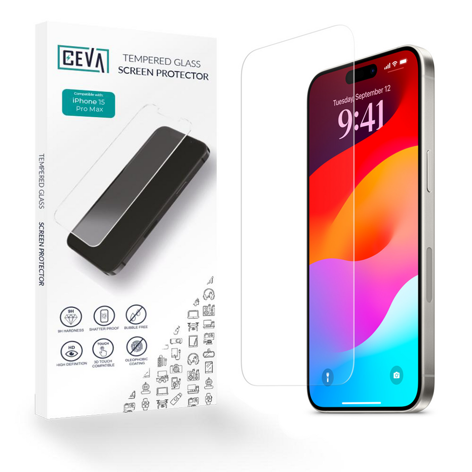 CEVA Essential iPhone 15 Pro Max Screen Protector