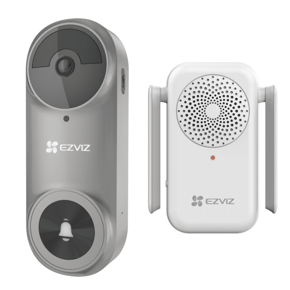 EZVIZ DB2 Pro 5MP Battery-Powered Video Doorbell Kit