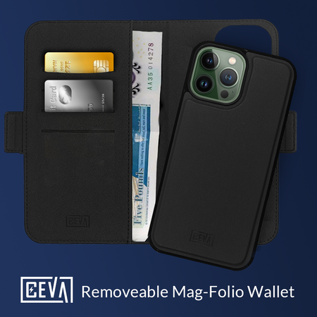 CEVA 2-in-1 Detachable Wallet Case For iPhone 13-Repair Outlet