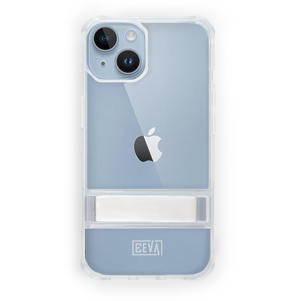 CEVA Pure Star Clear Case With Kick Stand for iPhone 14 Plus-Repair Outlet