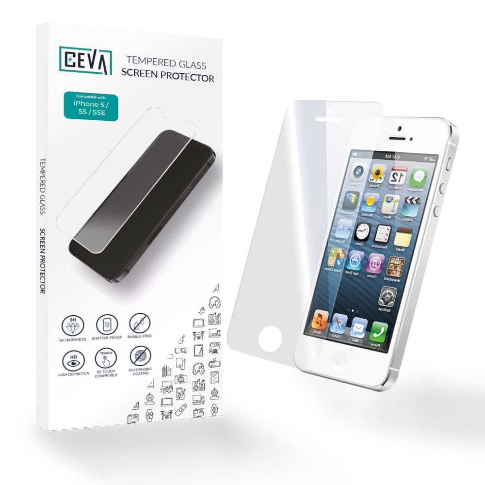 Ceva Essential iPhone 5 / iPhone 5S / iPhone 5SE Screen Protector-Repair Outlet