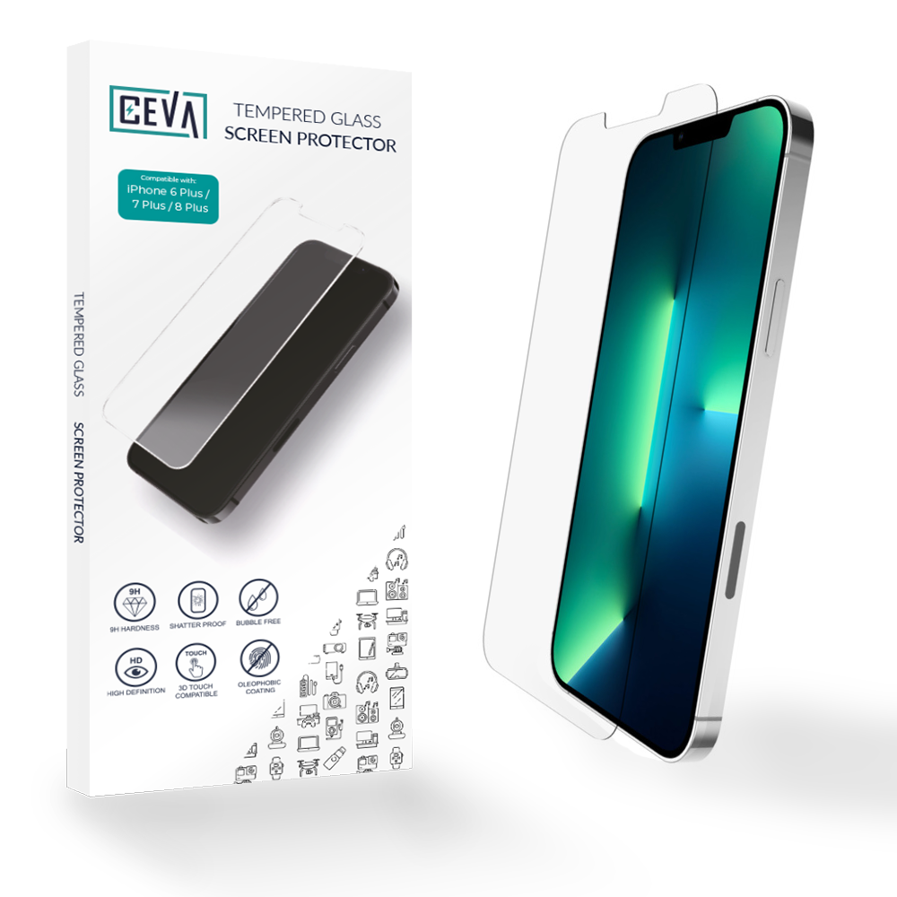Ceva Essential iPhone 6 Plus / iPhone 7 Plus / iPhone 8 Plus Screen Protector-Repair Outlet