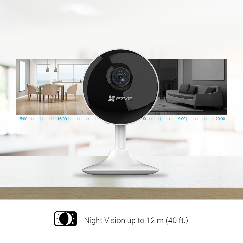 EZVIZ C1C-B Full HD 1080p WiFi Indoor Security Camera-Repair Outlet