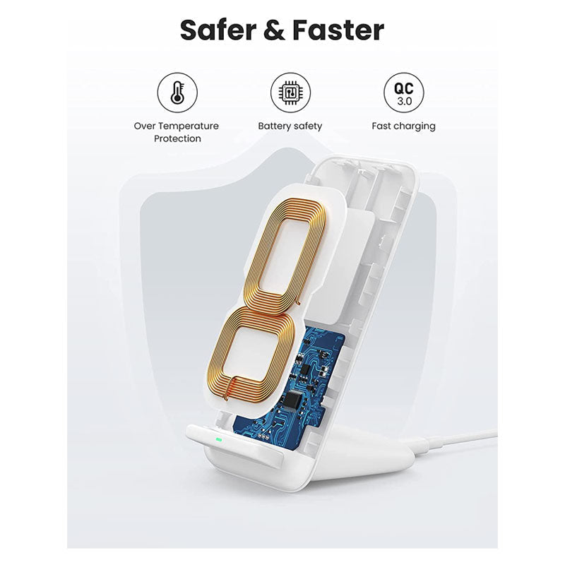UGREEN Wireless Charger (White)-Repair Outlet