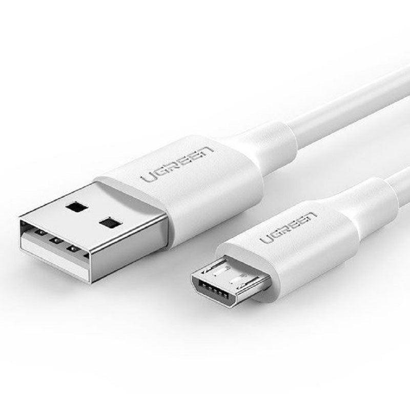 UGREEN USB 2.0 A to Micro USB Cable Nickel Plating 1m (White)-Repair Outlet