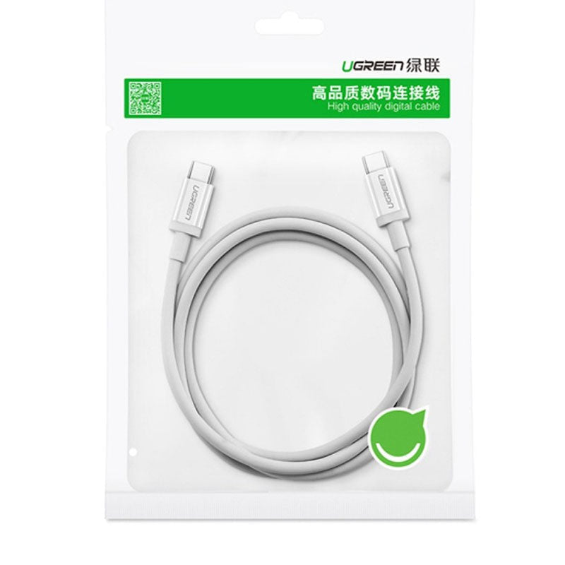UGREEN USB 2.0 C M/M ABS Cover 1m (White)-Repair Outlet
